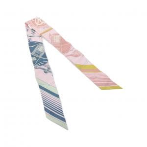 【未使用品】エルメス EX-LIBRIS ツイリー 063791S スカーフ