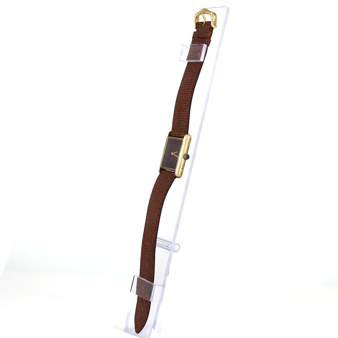 【ノーメンテナンス還元価格】カルティエ マスタタンクLM GP GP 手巻