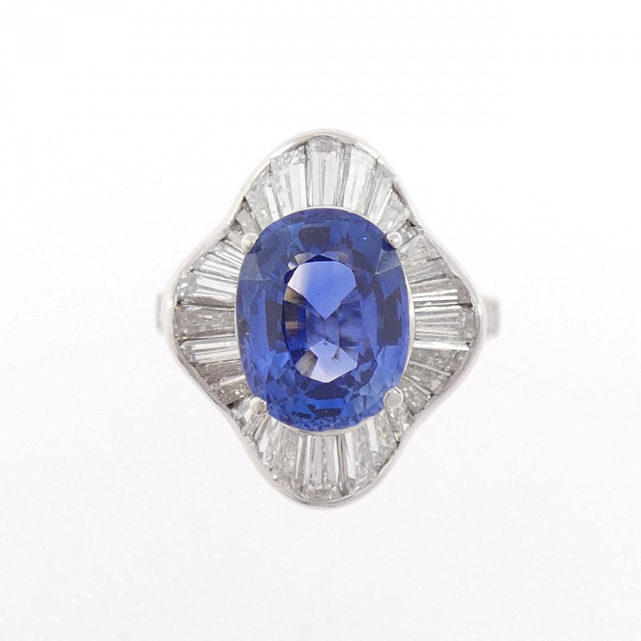 PLAT サファイヤ リング 3.34CT
