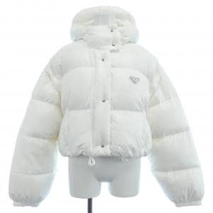 プラダ PRADA トライアングルロゴ コンバーチブル クロップド 2WAY 291973 S212 11A9 ダウンジャケット