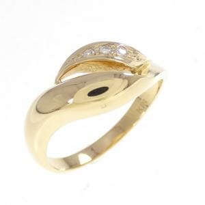 K18YG ダイヤモンド リング