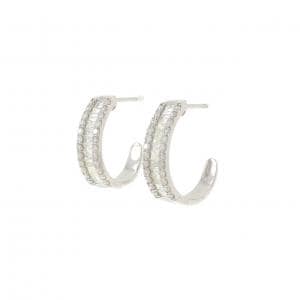 【新品】PT900 ダイヤモンド ピアス 0.70CT