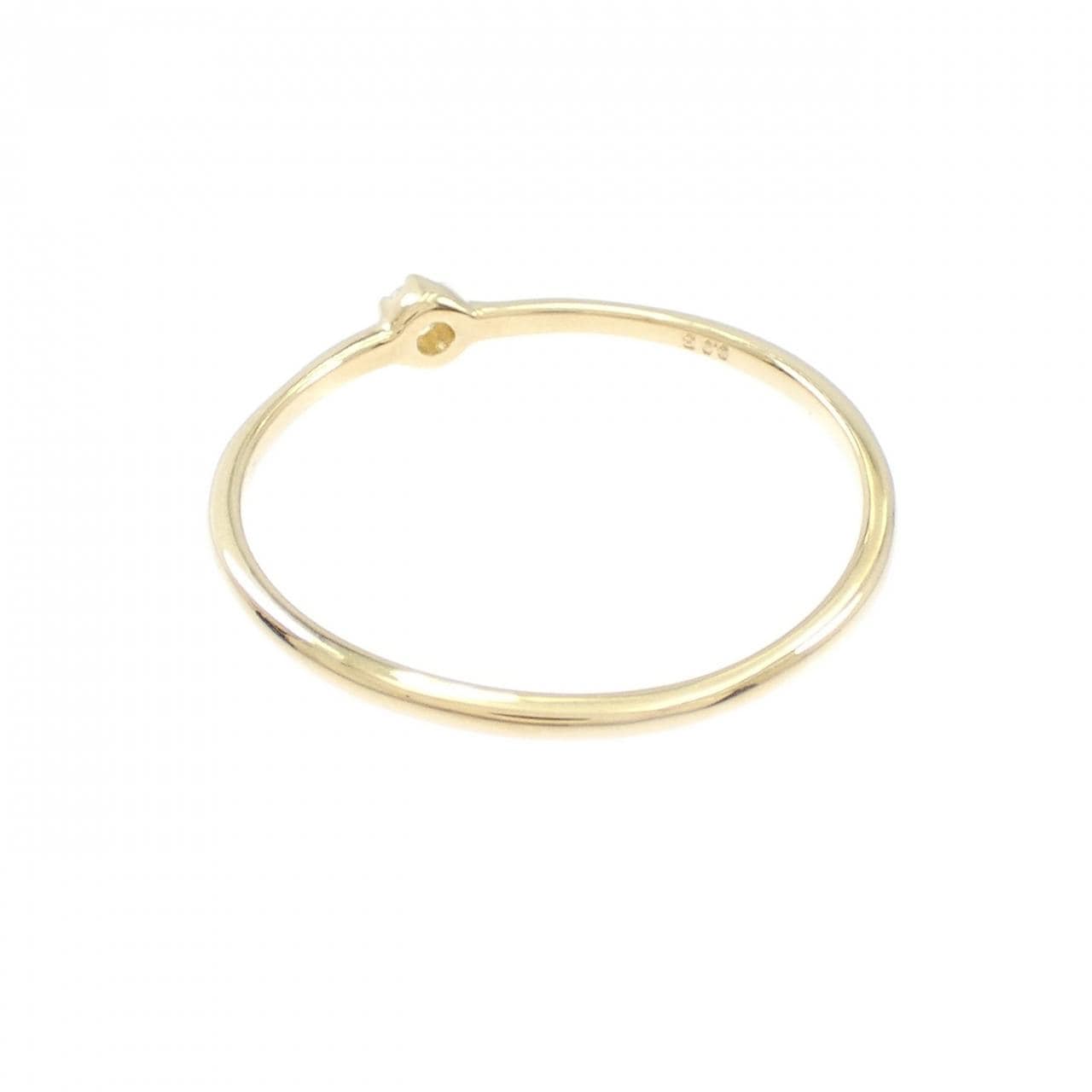 [再加工款] K18YG钻石0.03CT