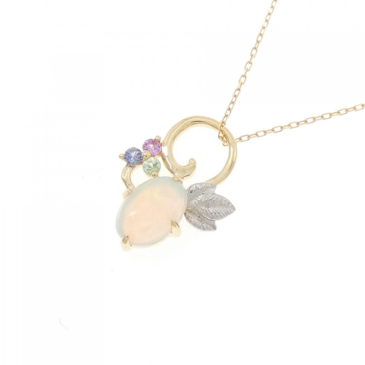 GSTB欧泊项链 0.20克拉