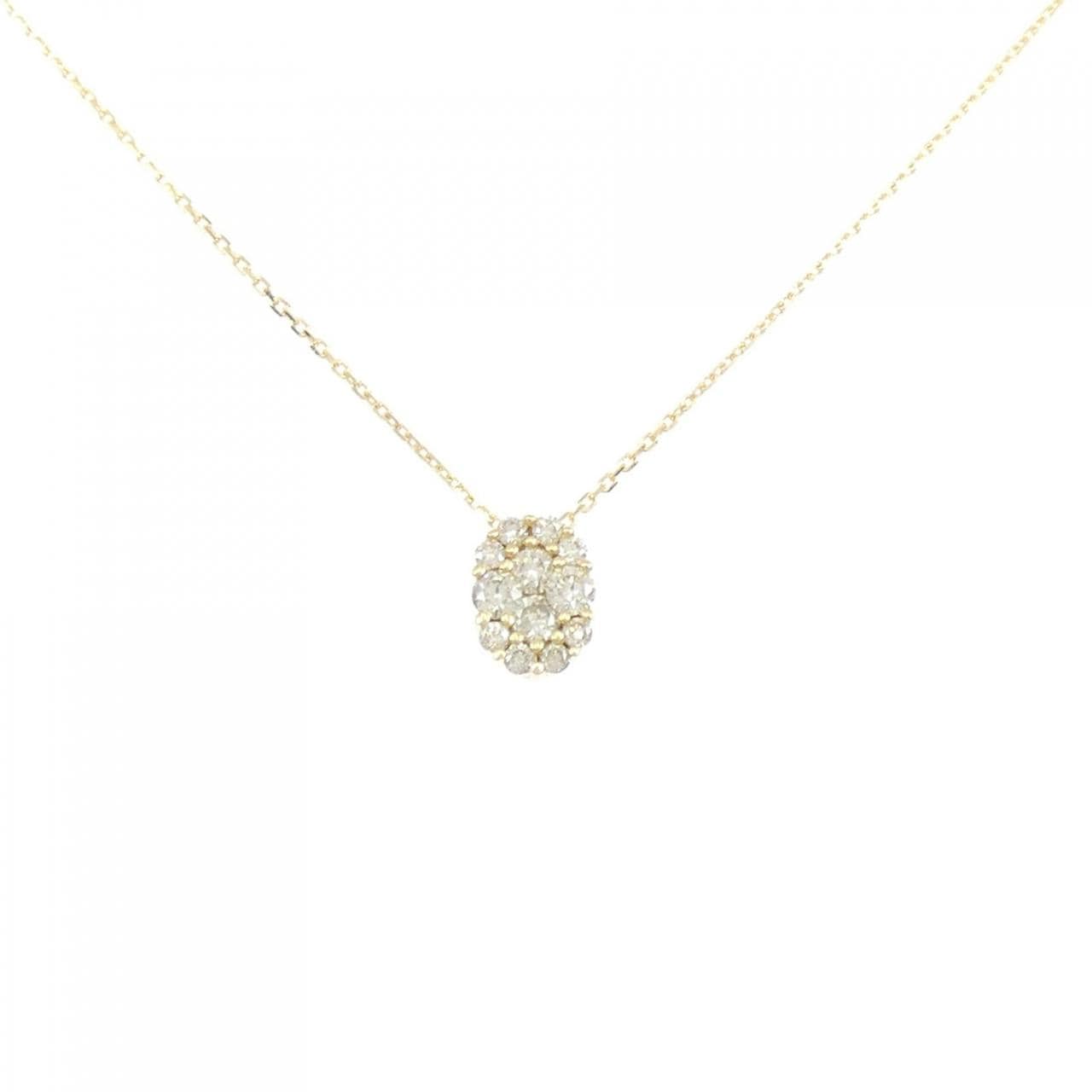 ジーエスティービー ダイヤモンド ネックレス 0.40CT