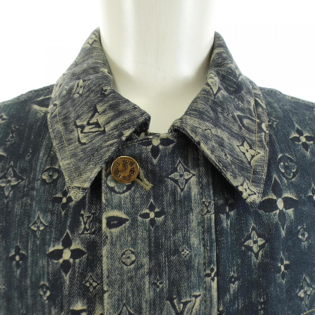 ルイヴィトン LOUIS VUITTON モノグラムテーラードデニム HOA02WTC6 デニムジャケット
