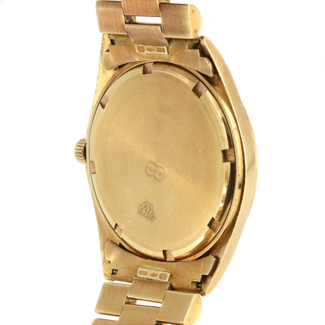 【ノーメンテナンス還元価格】ウノアエレ デイデイト YG 9240 YG クォーツ