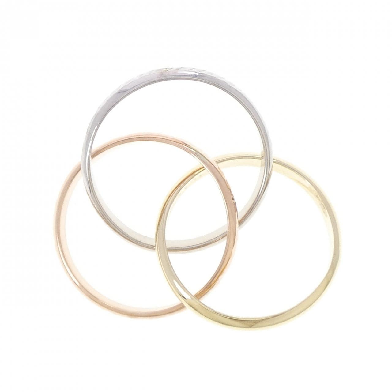 10Kスリーカラー リング