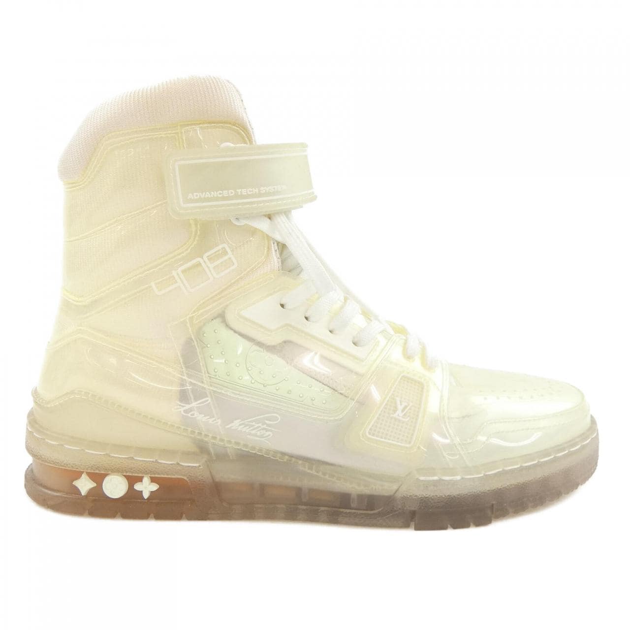 ルイヴィトン LOUIS VUITTON LVトレイナーライン クリア スニーカー