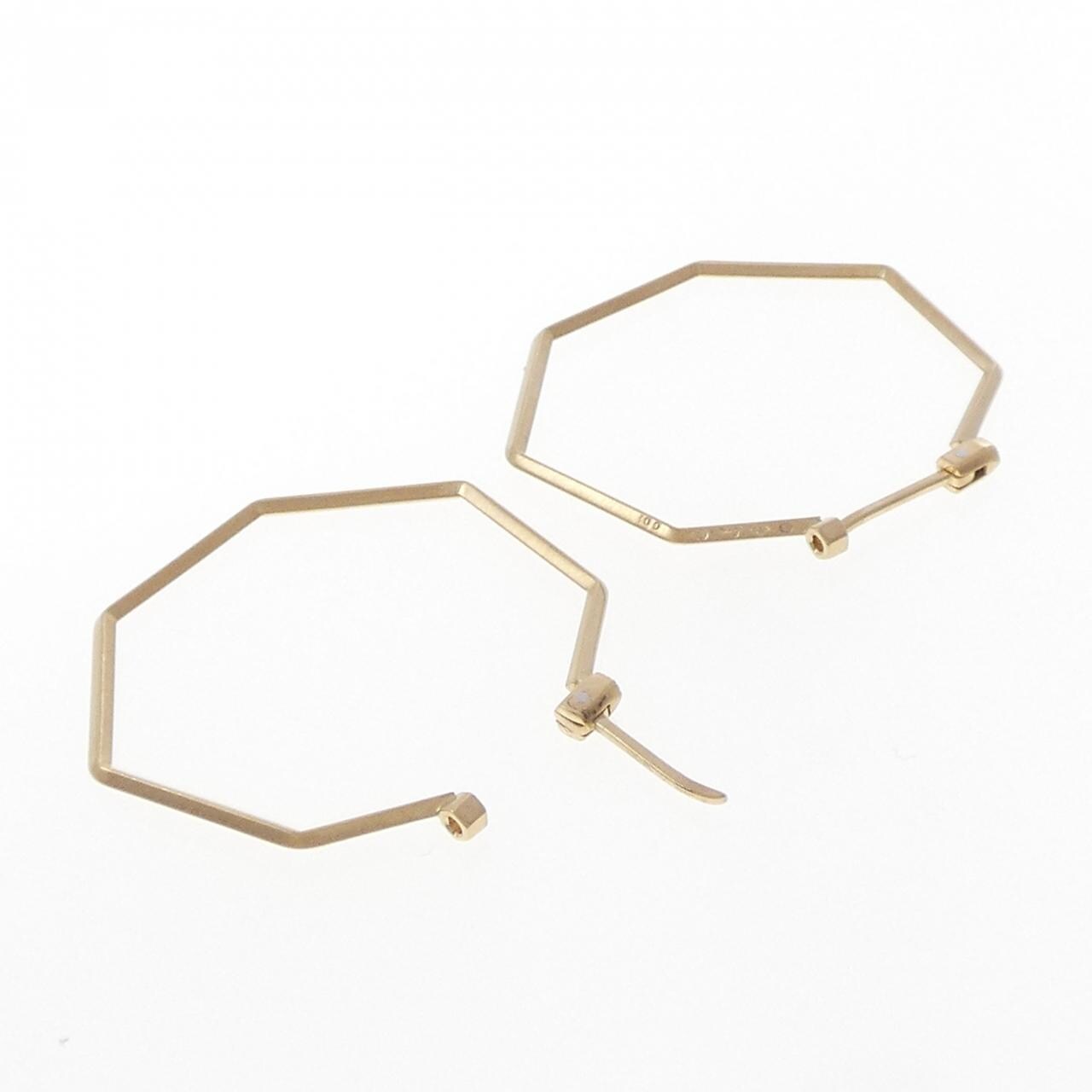 ハム ダイヤモンド ピアス 0.02CT