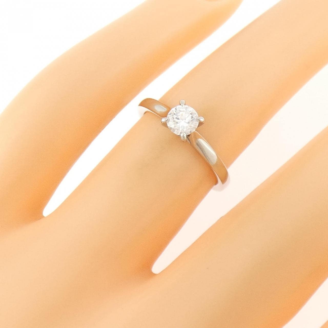 カルティエ 1895 ソリテール リング 0.30CT