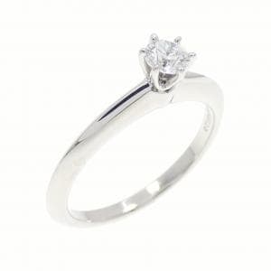 ティファニー クラシックソリティア リング 0.20CT D VS1 3EXT