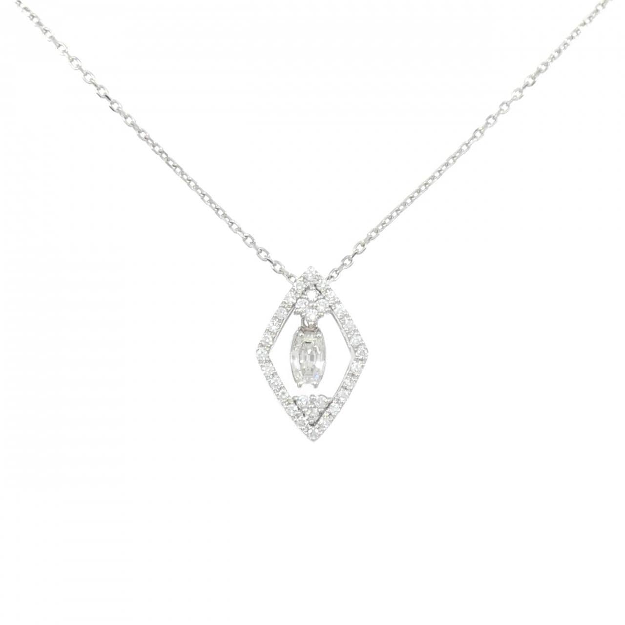 PT900/PT850 ダイヤモンド ネックレス 0.30CT