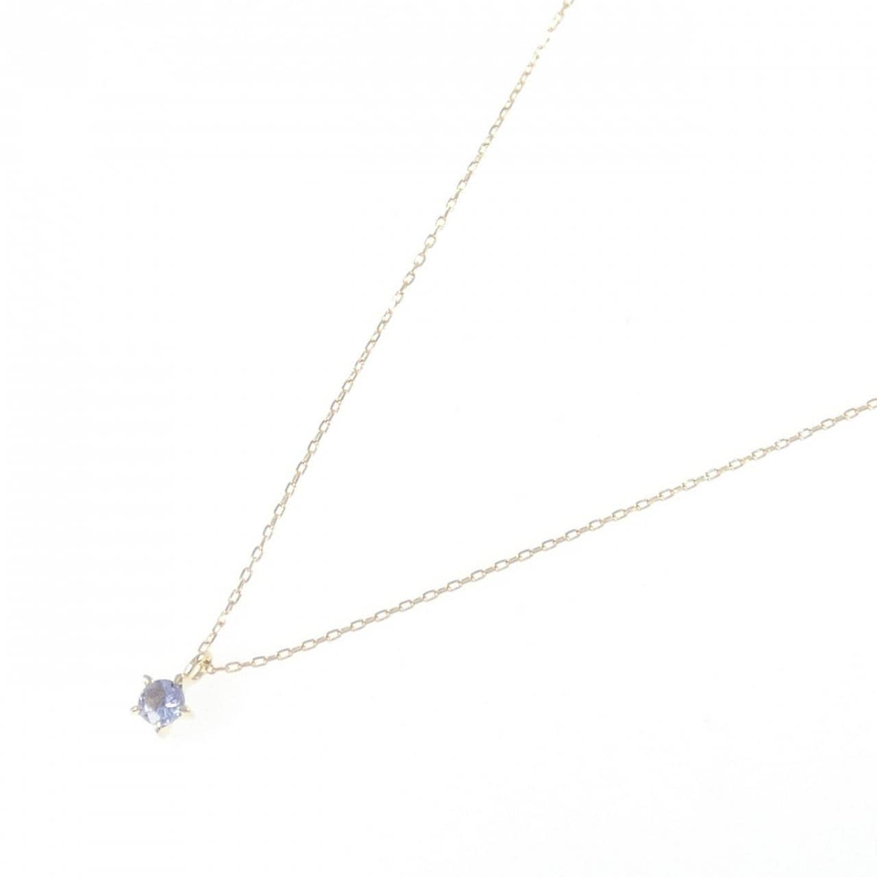 K10YG タンザナイト ネックレス