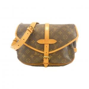 ルイヴィトン モノグラム ソミュール 30cm M42256 ショルダーバッグ