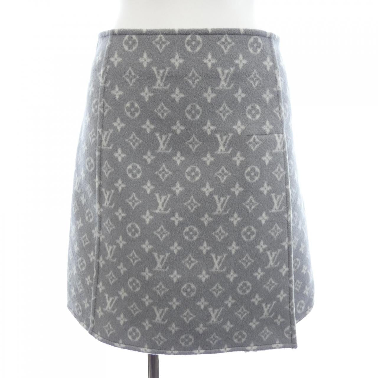 ルイヴィトン LOUIS VUITTON ダブルフェイスモノグラムAライン FMSK19QS3 スカート