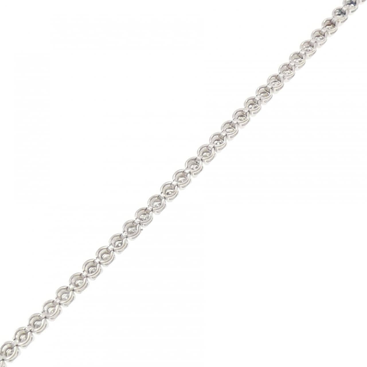 K18WG ダイヤモンド ブレスレット 2.00CT