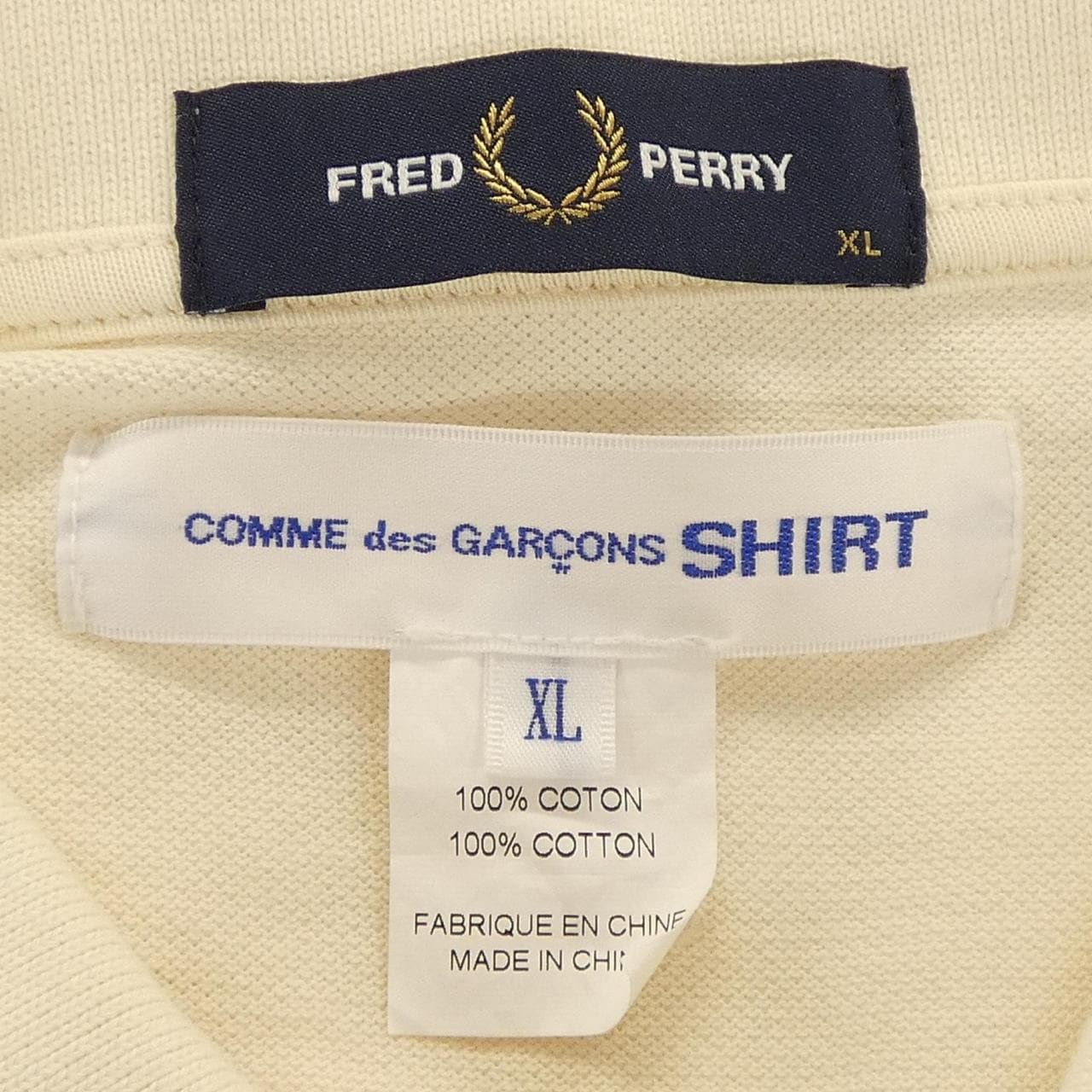 コムデギャルソンシャツ COMME des GARCONS SHIRT FRED PERRY FP-T503 ポロシャツ