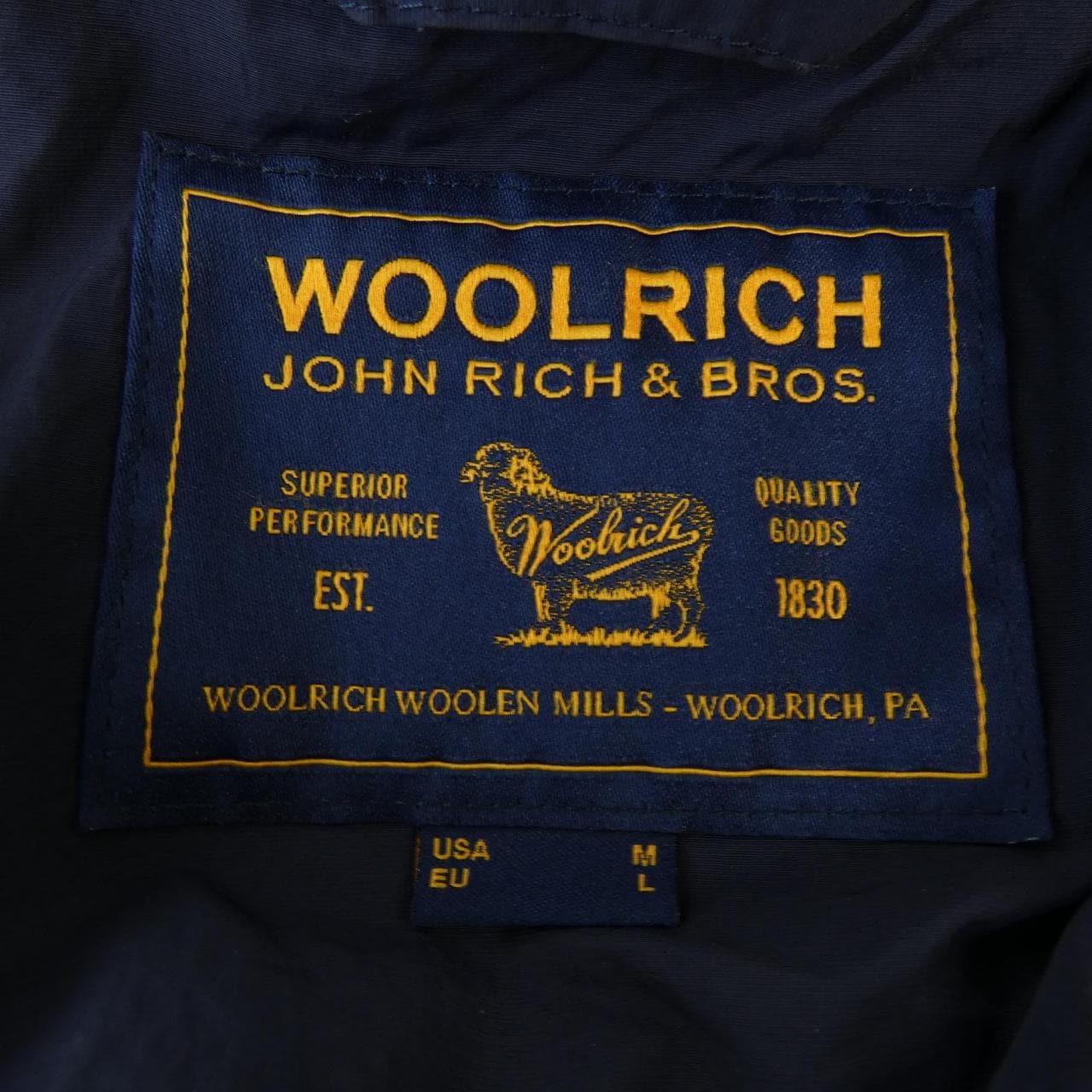 WOOLRICH WOOL RICH 夾克衫