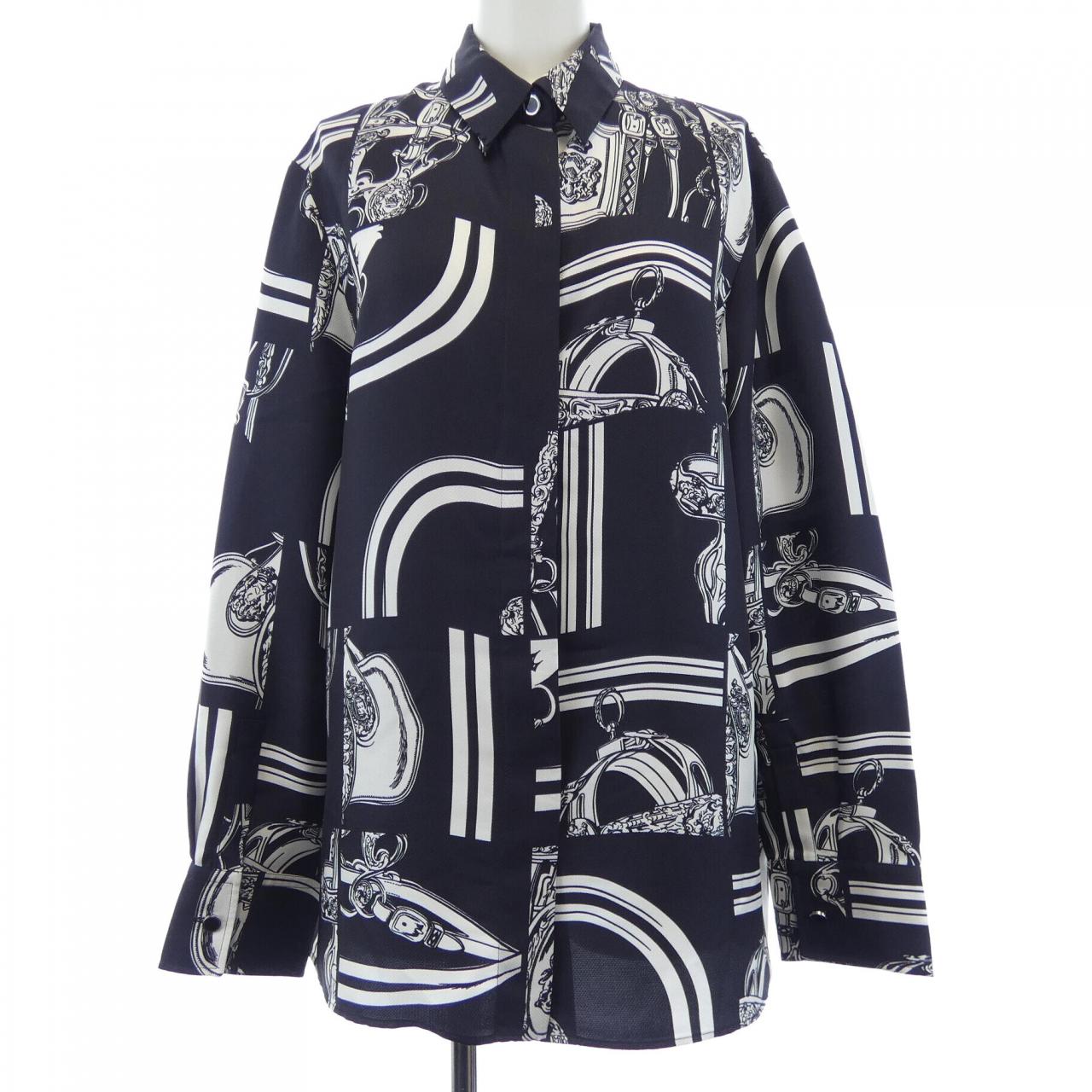 エルメス HERMES EN DESORDRE FINESSE 4E0643DQ ツイルレーヌ シャツ