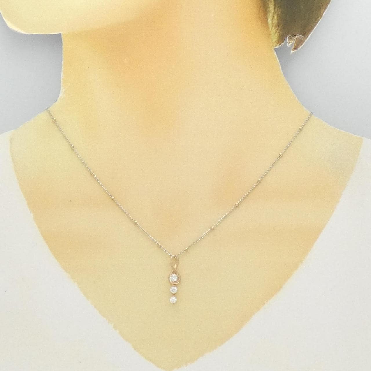 TRILOGY Diamond Necklace 0.30CT