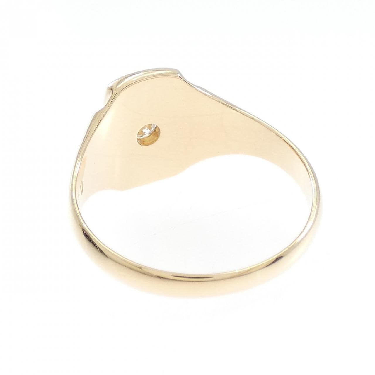 K18PG ダイヤモンド リング 0.10CT