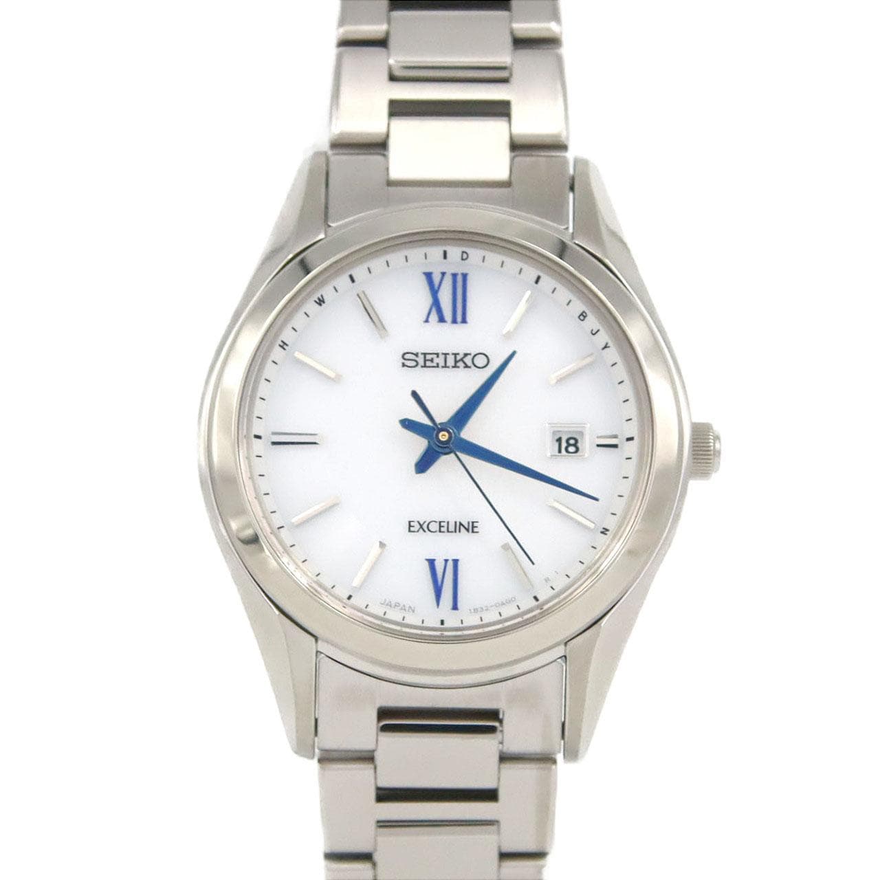 [新品] SEIKO CELINE电波腕表 1B32-0AC0/SWCW145 TI 太阳能石英