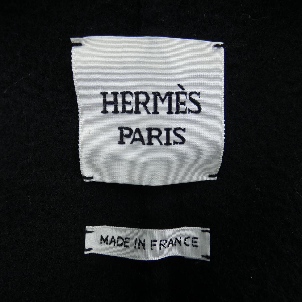 エルメス HERMES ダブルフェイス ロングジレ 3E0223DB ロングベスト