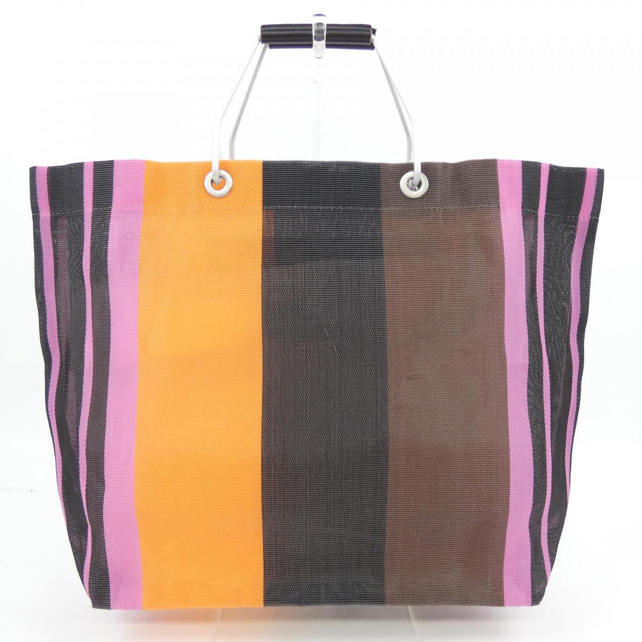 Maruni MARNI MARNI MARKET条纹包包SHMHR08A0BAG