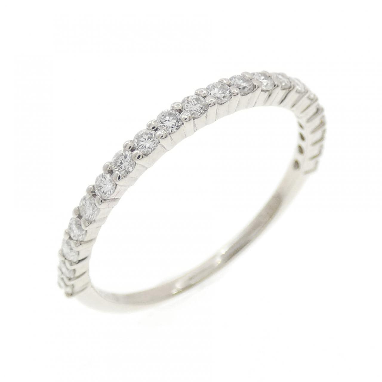 PT900 ハーフエタニティ ダイヤモンド リング 0.30CT
