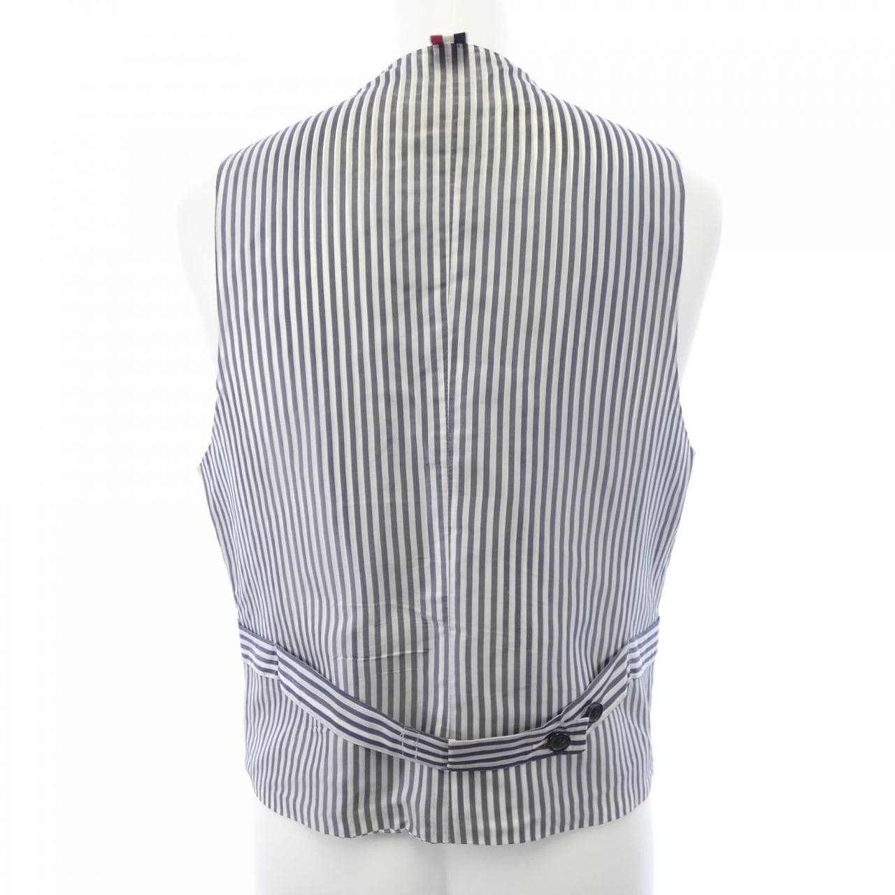 トムブラウン THOM BROWNE ツイル5ボタンベスト MVC001A ベスト