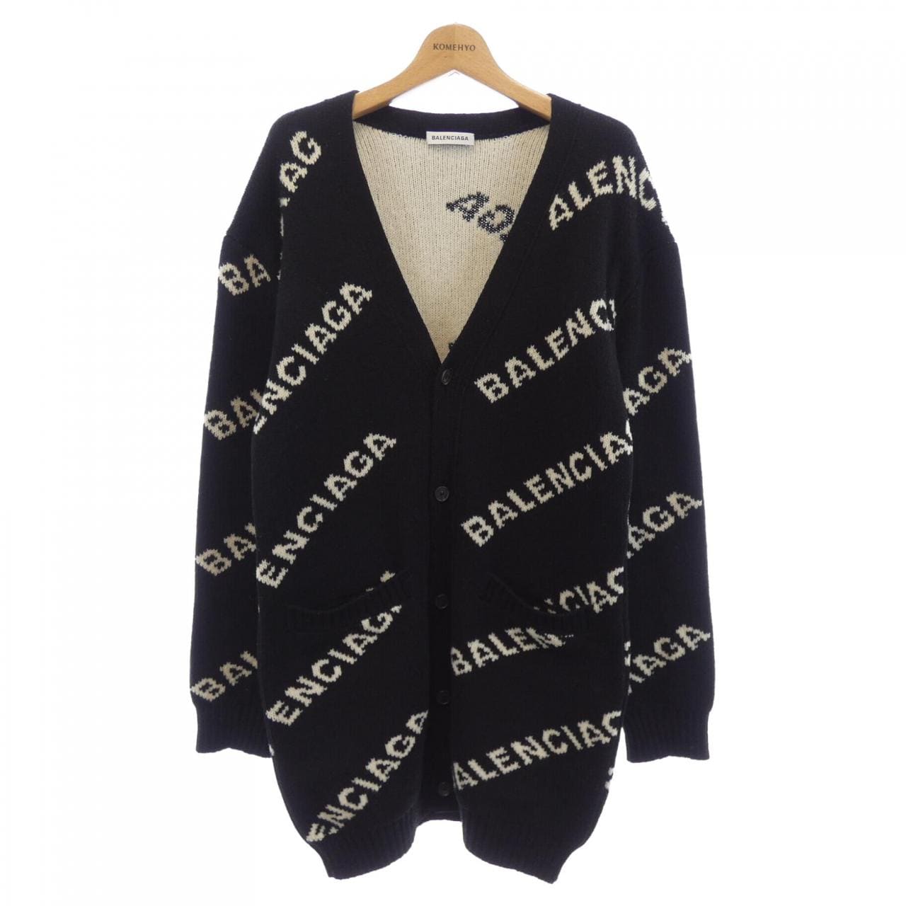 バレンシアガ BALENCIAGA 555275 T1471 ロングカーディガン