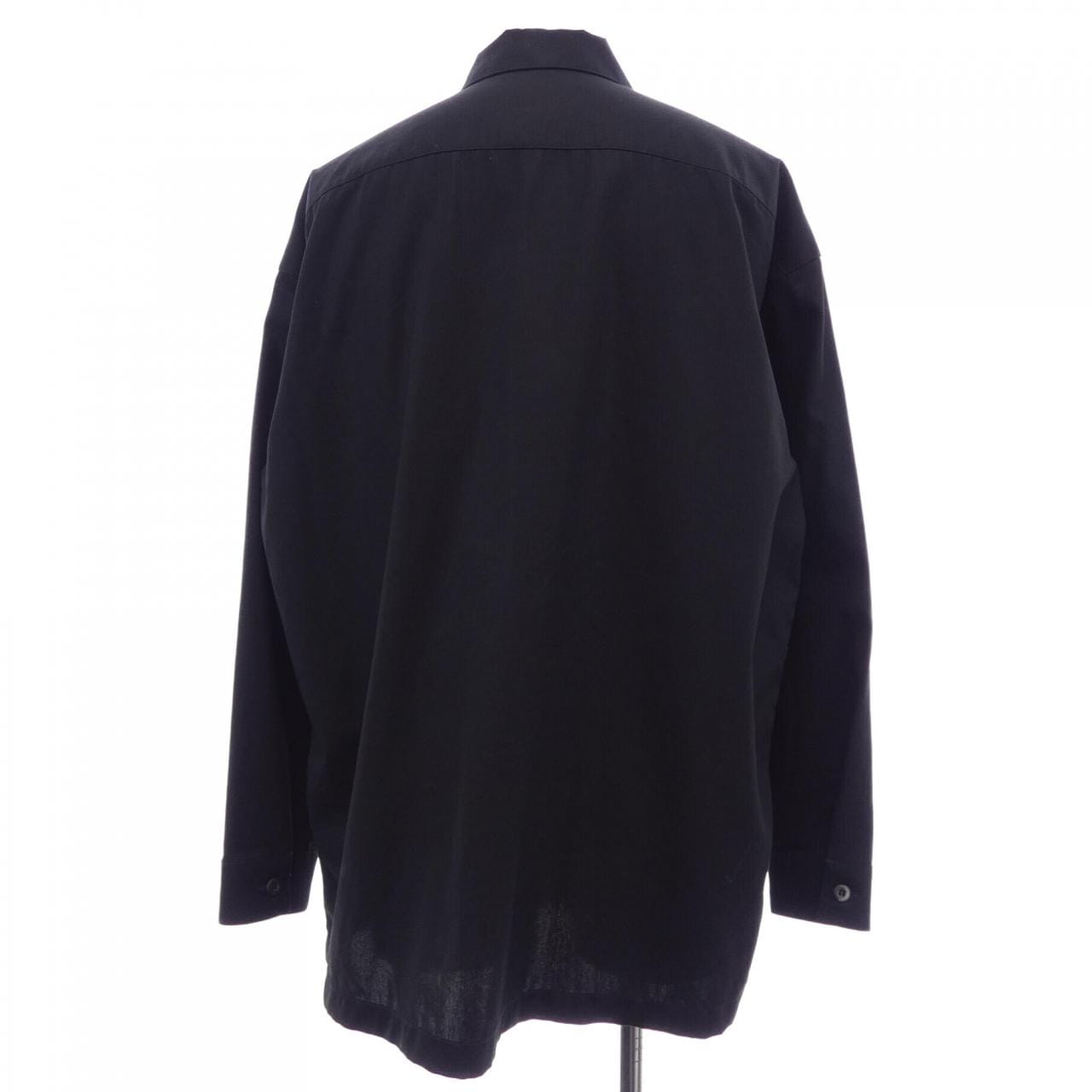 プラダ PRADA ジッパーシャツ トライアングルロゴ SC855 SOOO 19AM シャツ
