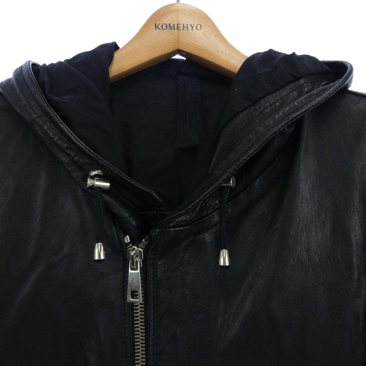 MUSHER Leather Blouson