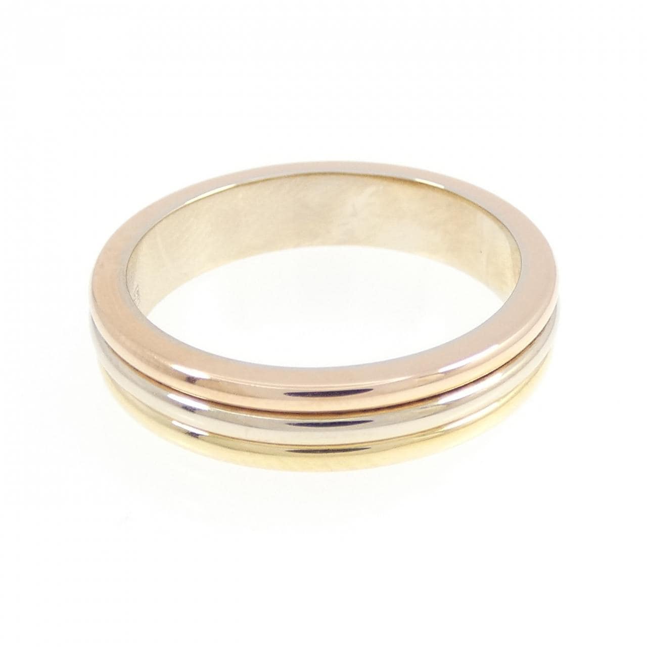 Cartier three gold wedding ring
