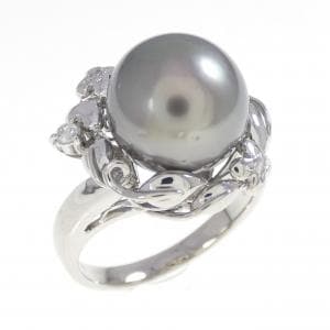 PT900 黒蝶パール リング 10.4mm