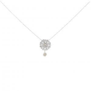 K18WG ダイヤモンド ネックレス 0.25CT