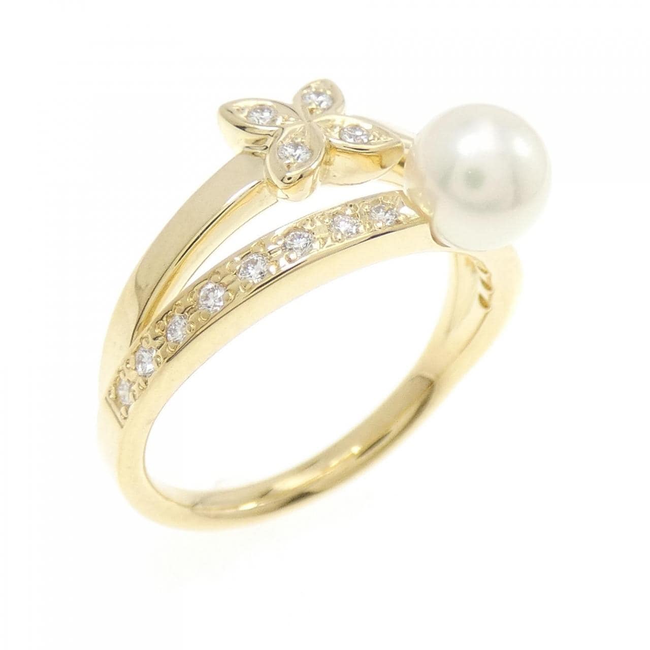 MIKIMOTO Akoya pearl ring 5.4mm