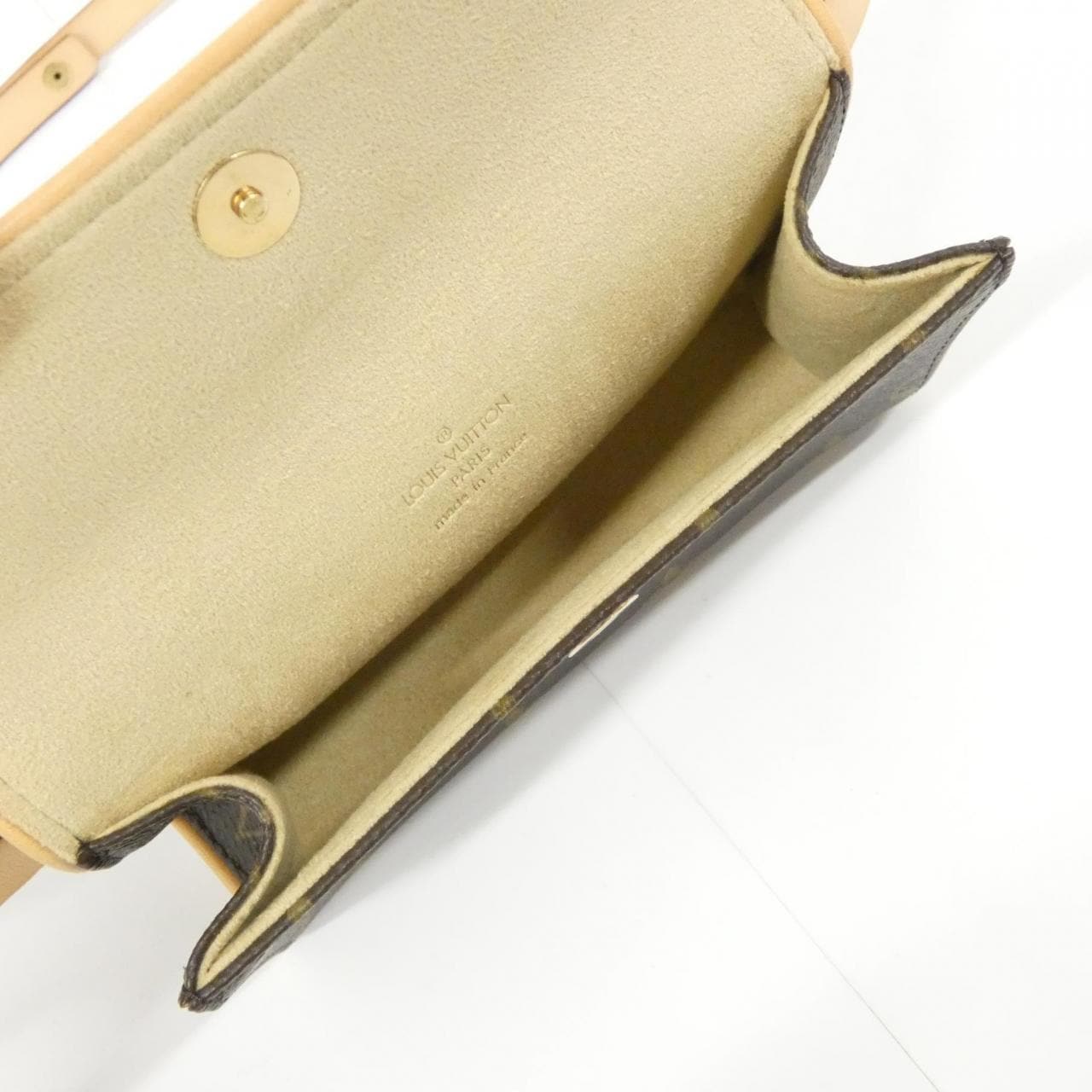 LOUIS VUITTON Monogram Pochette Florentine S M51855+M67304 腰包