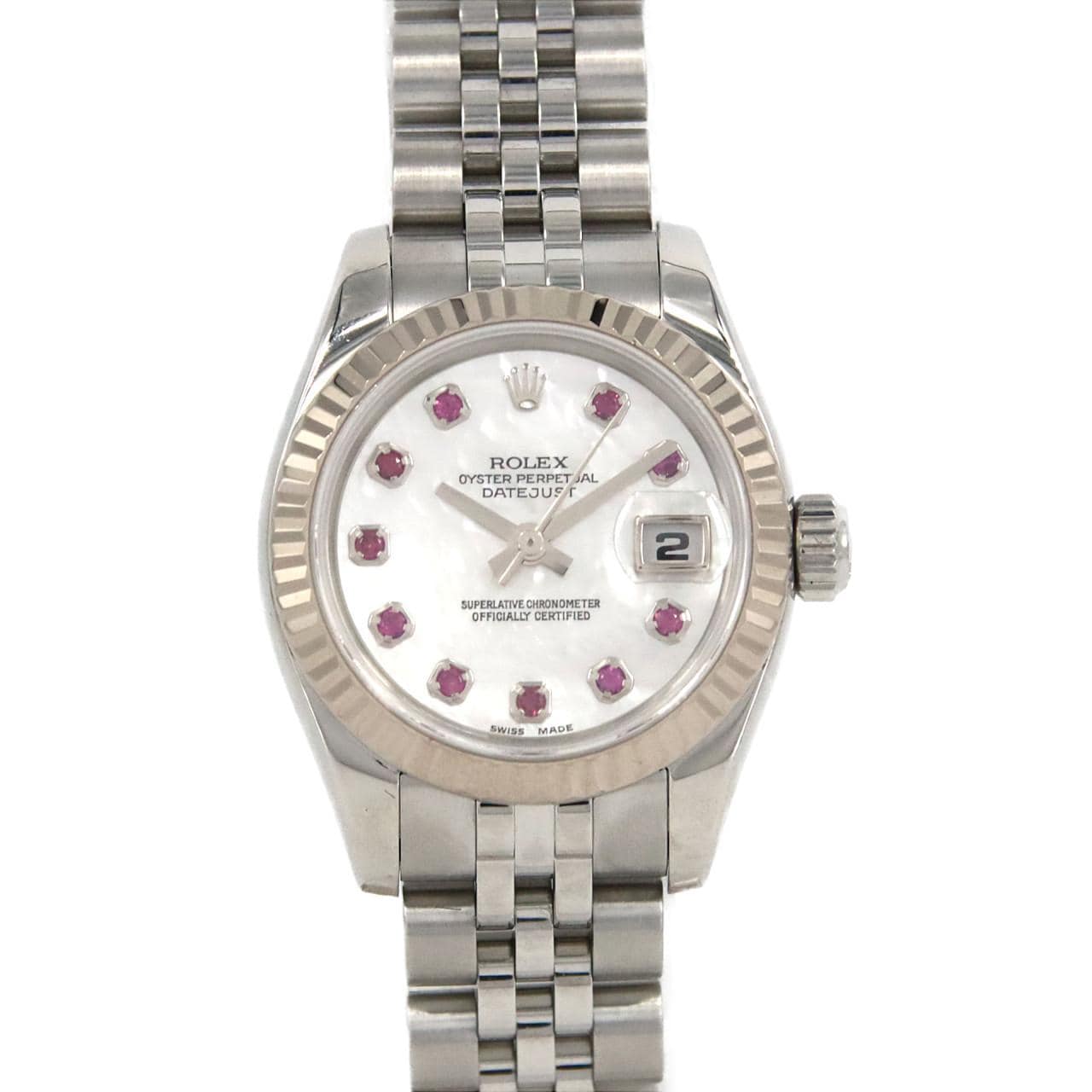 ROLEX Datejust 179174NGR SSxWG自動上弦D