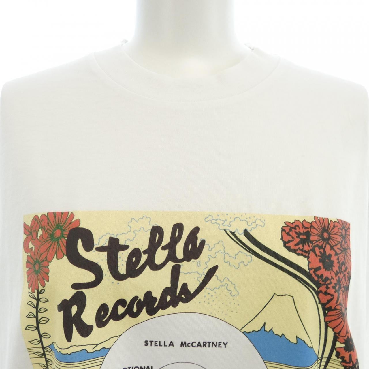 ステラマッカートニー STELLA MCCARTNEY レコードロンティ Tシャツ