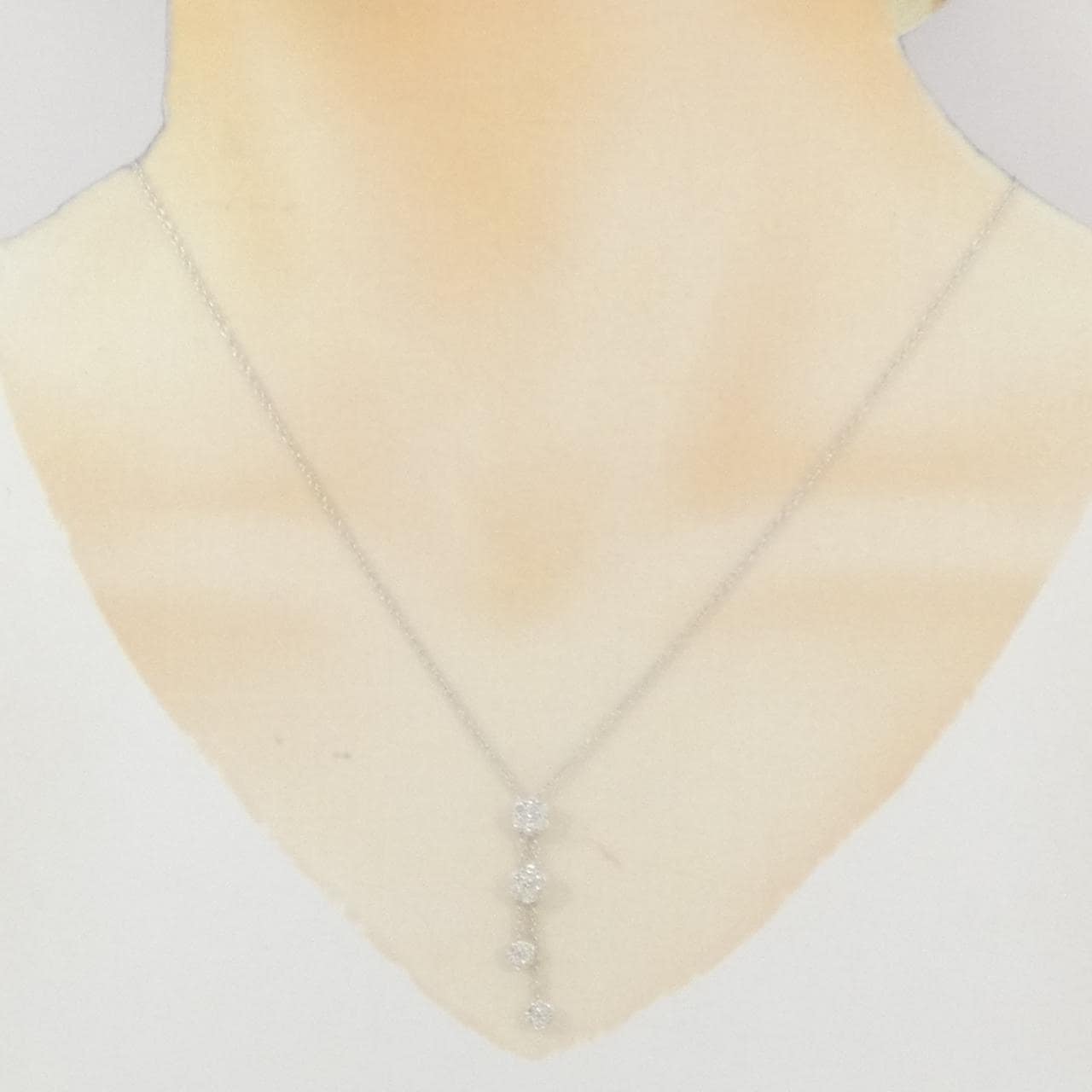 ポンテヴェキオ ダイヤモンド ネックレス 0.40CT