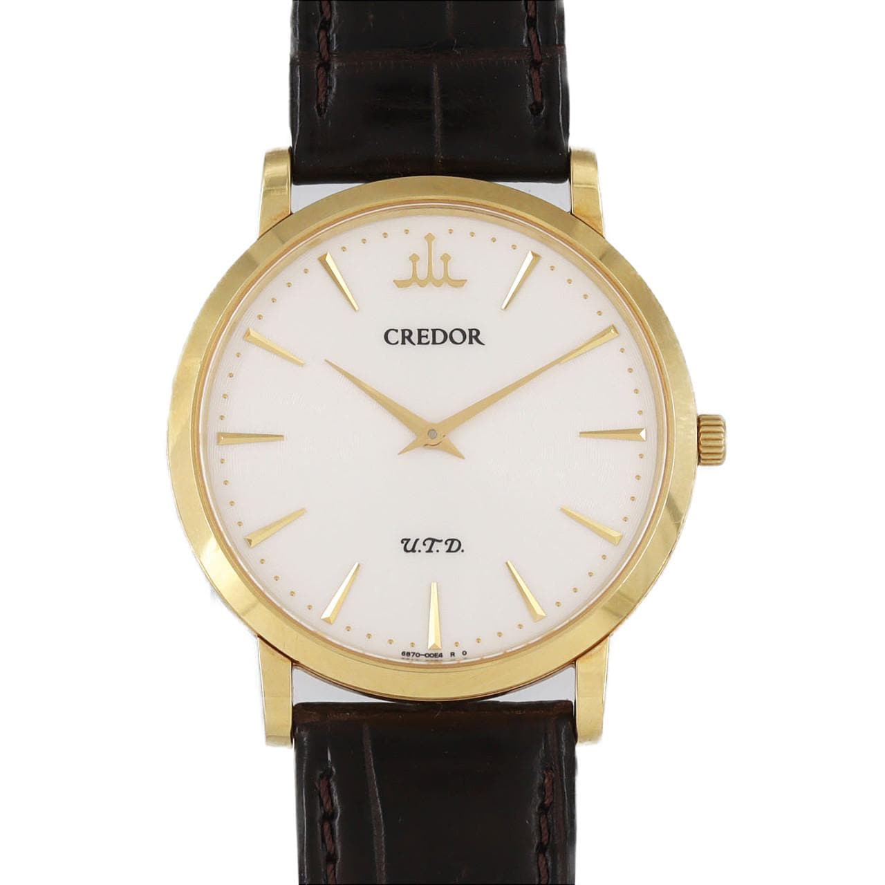 【ノーメンテナンス還元価格】セイコー クレドールシグノU.T.D　YG 6870-00B0/GBAQ976 YG 手巻