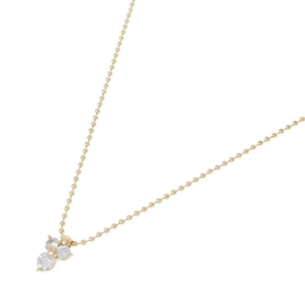 K18YG ダイヤモンド ネックレス 0.61CT