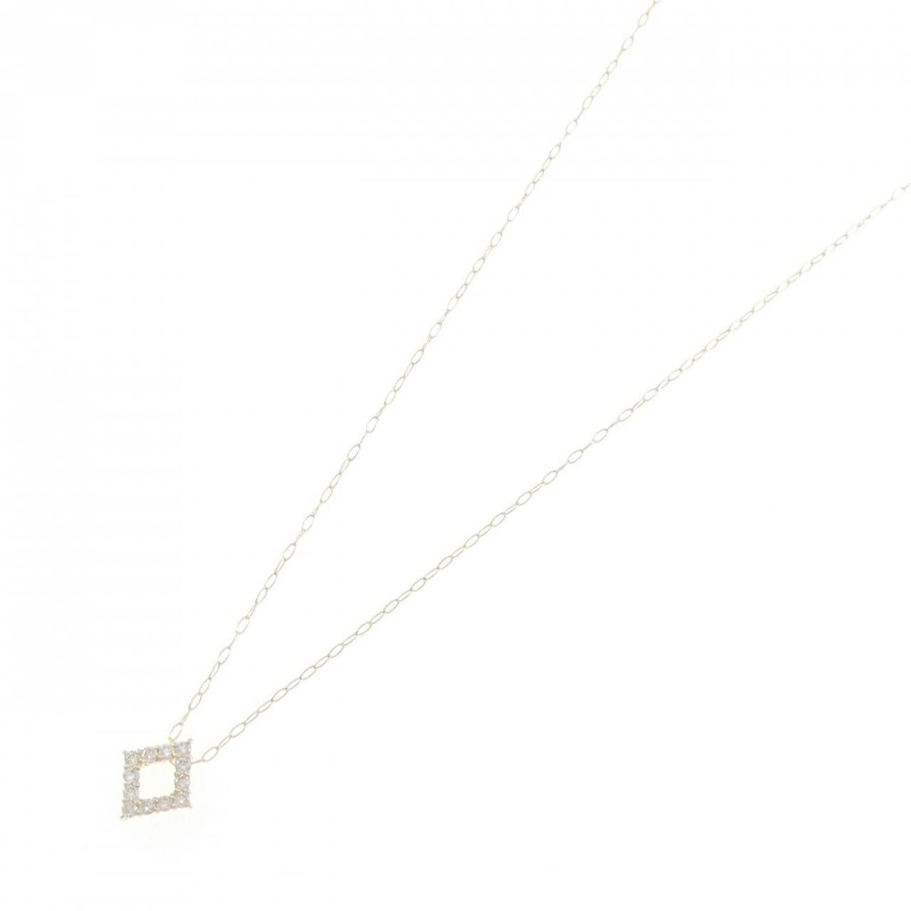 K18YG ダイヤモンド ネックレス 0.10CT