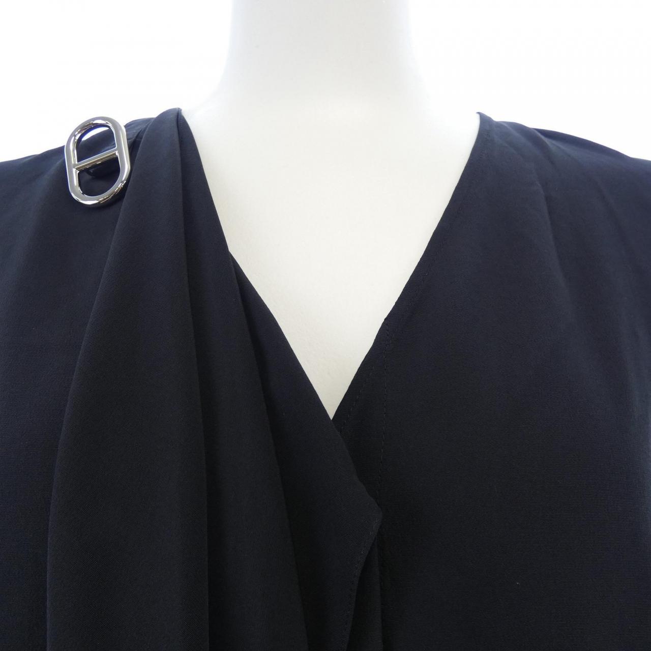 エルメス HERMES *06-7602 ツイルレーヌ シャツ