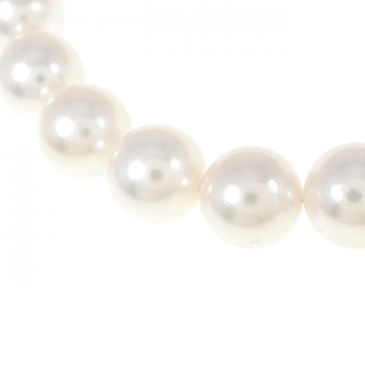 シルバークラスプ アコヤパール ネックレス 7-7.5mm