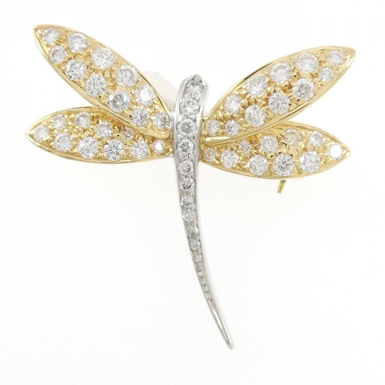 ポンテヴェキオ ダイヤモンド ブローチ 0.72CT