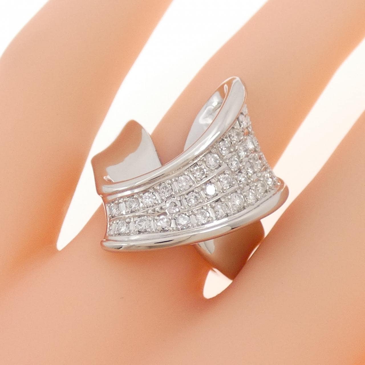 PT900 ダイヤモンド リング 0.53CT