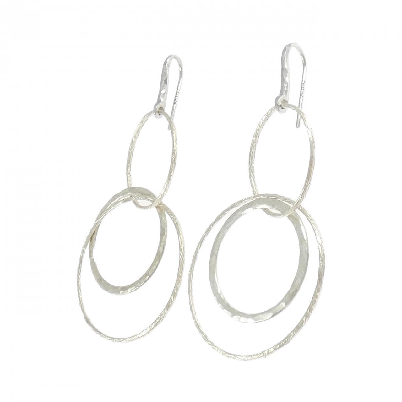 ティファニー ハマード サークル ピアス